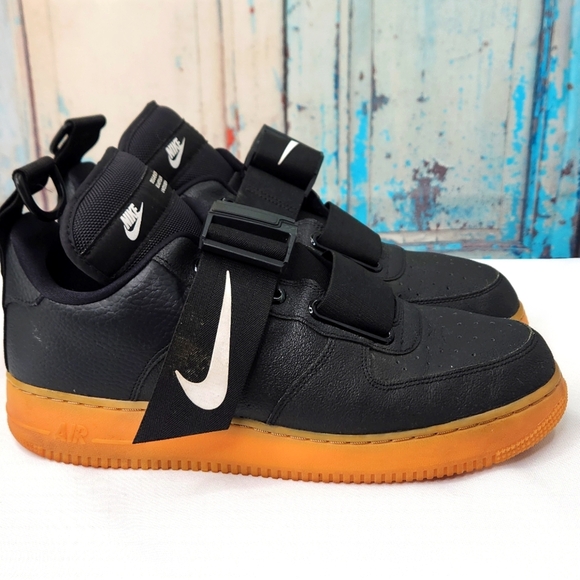 Nike Air Force 1 Utility/Air Utility/Black/Ao1531-002 - Picture 1 of 8